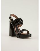 Marni Double Strap Sandals - Lyst