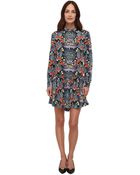Marc By Marc Jacobs Maddy Botanical Print Dress - Lyst