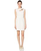 Raoul Salvador Belted Dress With Brooch - Lyst