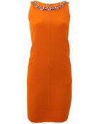 Oscar de la Renta Aline Embellished Dress - Lyst