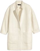 H&M Bouclé Coat - Lyst