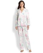 Cottonista Floral-Print Cotton Pajamas - Lyst