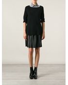 Tory Burch Side Zip Sweater - Lyst