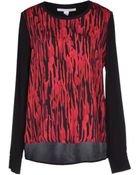 Diane von Furstenberg Blouse - Lyst