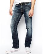 Nudie Jeans Thin Finn Slim Fit Organic Shredded Fiend - Lyst