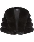 Harrods of London Fox Cropped Cape - Lyst