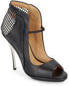 L.a.m.b. Skylar Cutout Leather Pumps/Black - Lyst