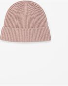 Cos Ribbed Knit Hat - Lyst