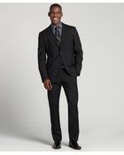 Prada Black Wool 2 Button Suit Flat Front Pants - Lyst