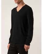 John Varvatos Basic Sweater - Lyst