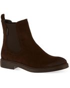 Carvela Kurt Geiger Skin Suede Ankle Boots - Lyst