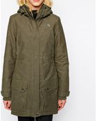The North Face Parka with Shearling Lining - Lyst
