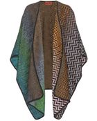 Missoni Woolblend Wrap - Lyst