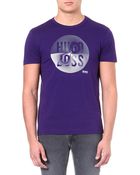 Hugo Boss Circle Logo T-shirt - For Men - Lyst