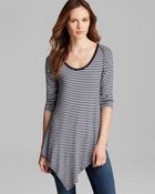 Karen Kane Asymmetric Hem Top - Lyst