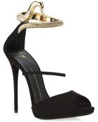 Giuseppe Zanotti Peeta Peep Toe Sandals - Lyst
