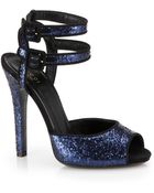 Gucci Mlode Glitter & Suede Sandals - Lyst