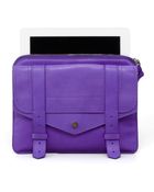 Proenza Schouler Ps1 Lambskin Ipad Case - Lyst