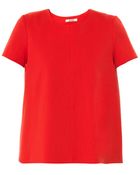 Freda Dawn Cotton-Piqué Top - Lyst