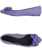 Diesel Ballet Flats - Lyst
