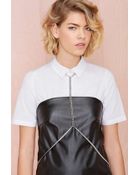 Nasty Gal Carissa Body Chain - Lyst