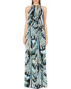 Emilio Pucci Bare Back Cut-out Gown - Lyst