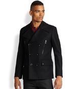 Belstaff Harris Peacoat - Lyst