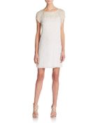 Alice + Olivia Silk Philly Embellished Dress - Lyst