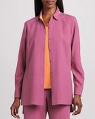 Go Silk Easy-Fit Colorblock Silk Shirt - Lyst
