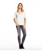 Michael Stars V-Neck With Shirttail - Lyst