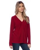 Vince Ladder Stitch Double V Sweater - Lyst