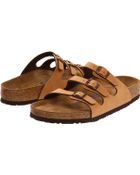 Birkenstock Florida Soft Footbed Birkibuc - Lyst