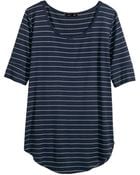 H&M Jersey Top - Lyst