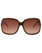 Gucci Large Sunglasses With Logo Arm - Lyst