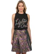 3.1 Phillip Lim Lights Out Tank in Black - Lyst