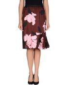 Marni Knee Length Skirt - Lyst