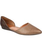 Franco Sarto Hawk Two Piece Flats - Lyst