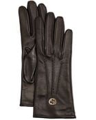 Gucci Classic Leather Driving Gloves - Lyst