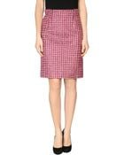 Marc Jacobs Knee Length Skirt - Lyst