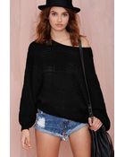Nasty Gal Chill Factor Sweater - Lyst