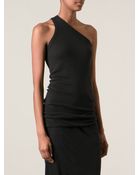 Rick Owens Lilies One Shoulder Top - Lyst