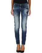 DSquared2 Denim Trousers - Lyst