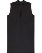 T By Alexander Wang Poplin Tunic Dress - Lyst