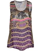 Balmain Top - Lyst