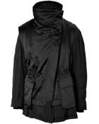 Donna Karan New York Double-Layer Jacket - Lyst