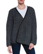 Michelle Mason Chunky Cardigan - Lyst