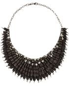 Deepa Gurnani Accordion-Bib Beaded Necklace - Lyst