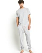 Hugo Boss Mens Cuffed Jogging Pants - Lyst