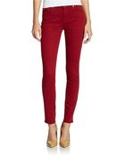 7 For All Mankind Skinny Pants - Lyst