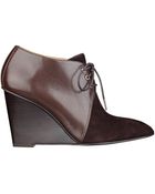 Nine West Hartie Wedge Booties - Lyst